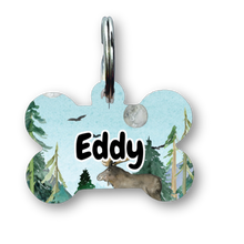 Load image into Gallery viewer, Moose Bone Dog Tag
