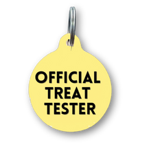 Load image into Gallery viewer, Official Treat Tester Funny Dog Tag
